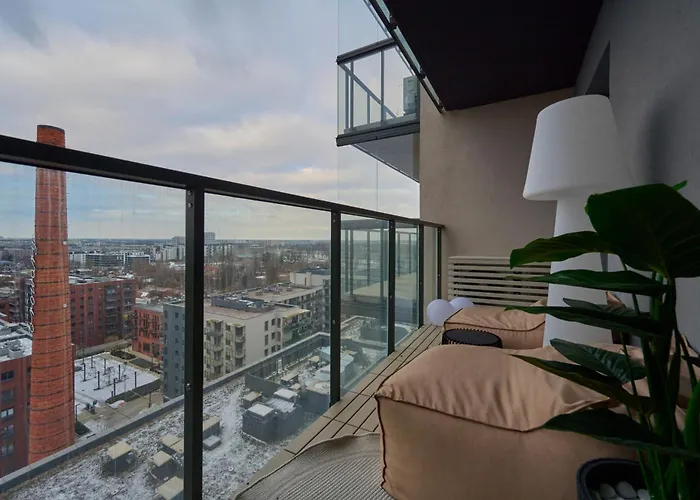 Apartman Luxurious 13th Floor Beige In With Furnished Balcony By Renters Prestige *