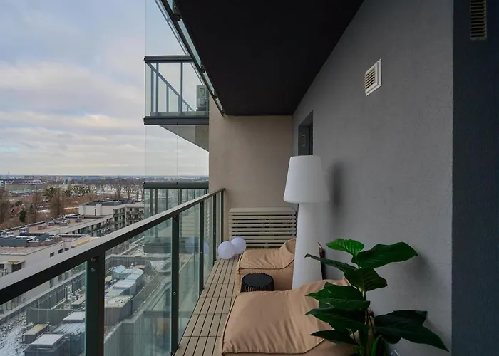 Luxurious 13th Floor Beige In With Furnished Balcony By Renters Prestige *